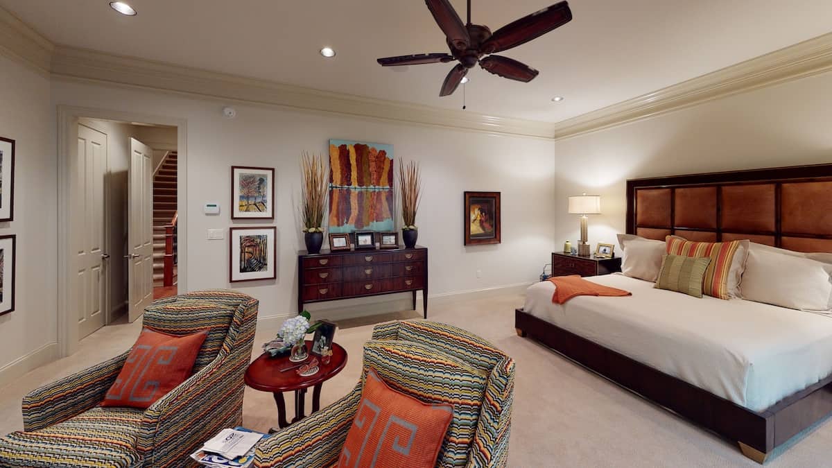 Master Bedroom of this 4-Bedroom,3766 Sq Ft Plan -153-1095