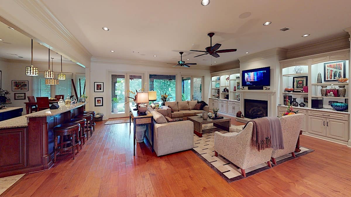 Great Room of this 4-Bedroom,3766 Sq Ft Plan -153-1095