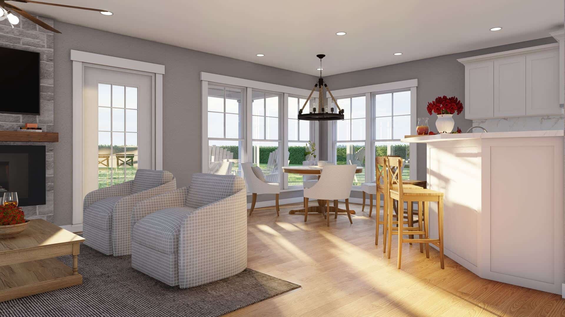 Great Room of this 3-Bedroom,2457 Sq Ft Plan -153-1099