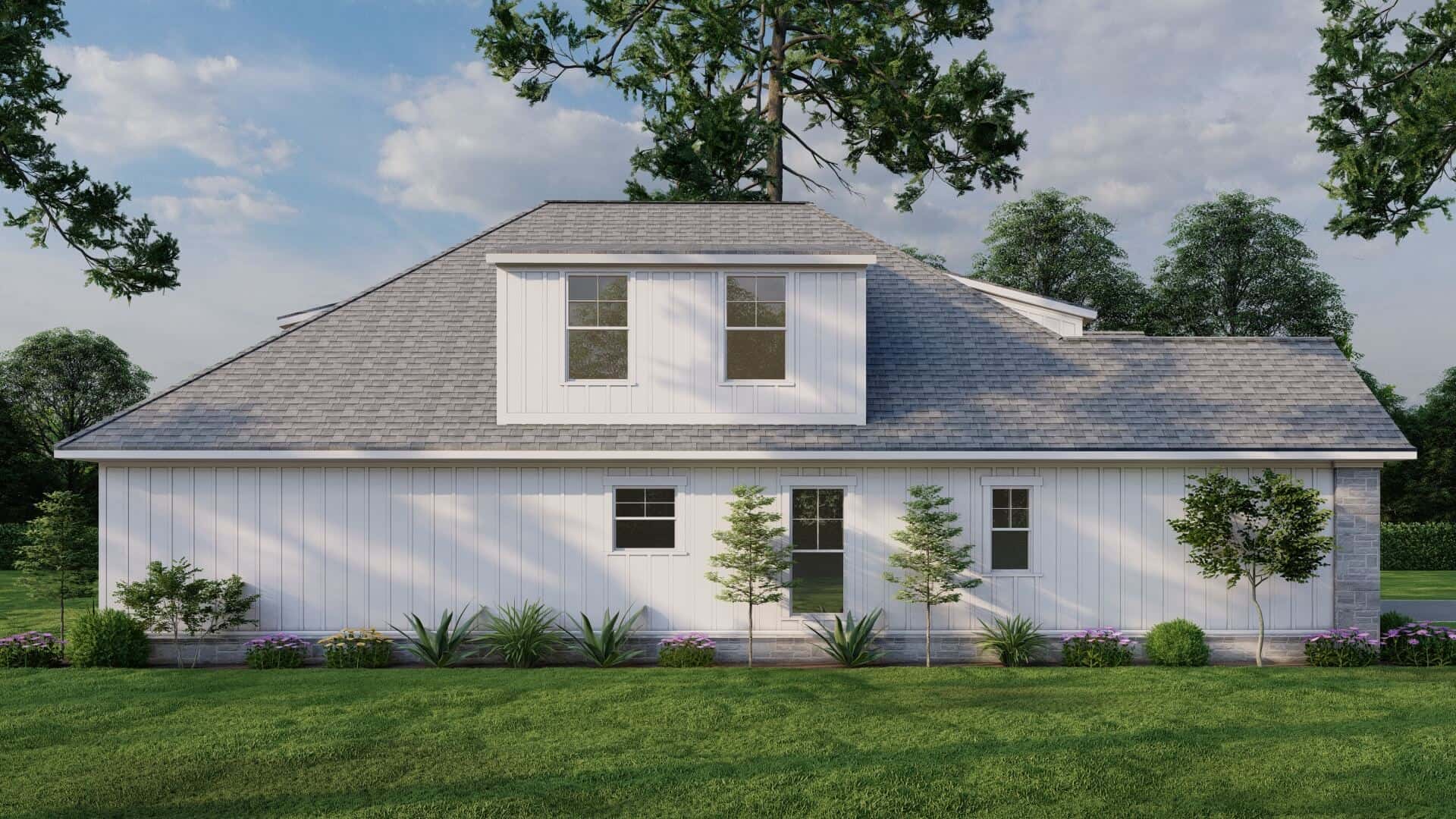 Left Side View of this 3-Bedroom,2457 Sq Ft Plan -153-1099
