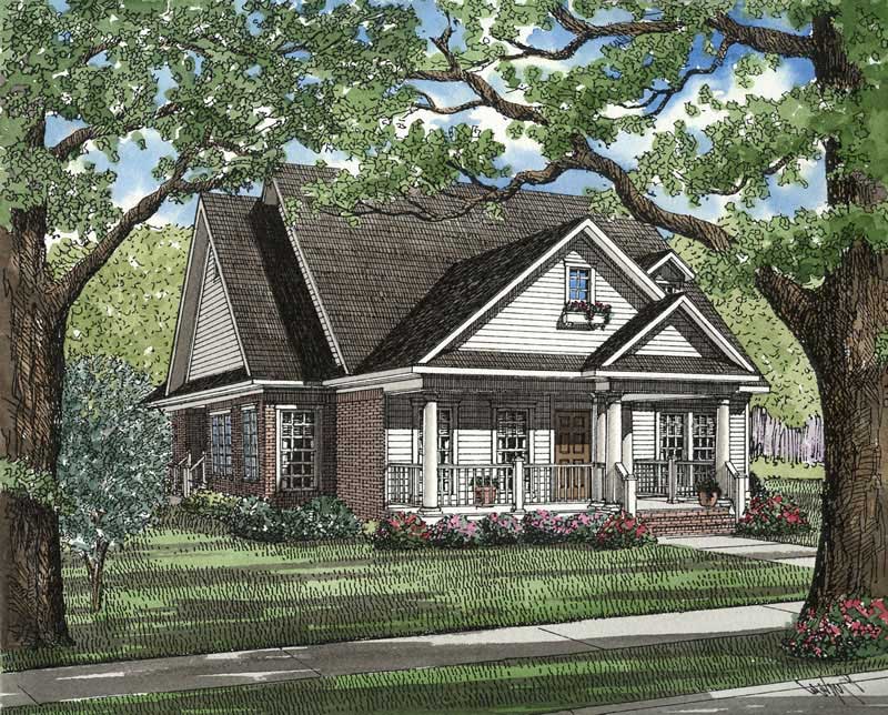 Main image for house plan # 3695