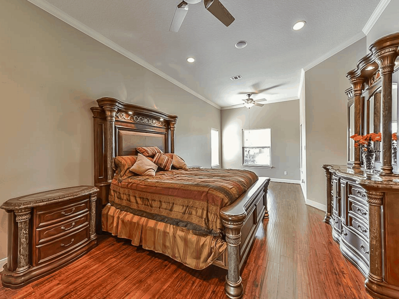 Master Bedroom of this 4-Bedroom,3021 Sq Ft Plan -153-1209