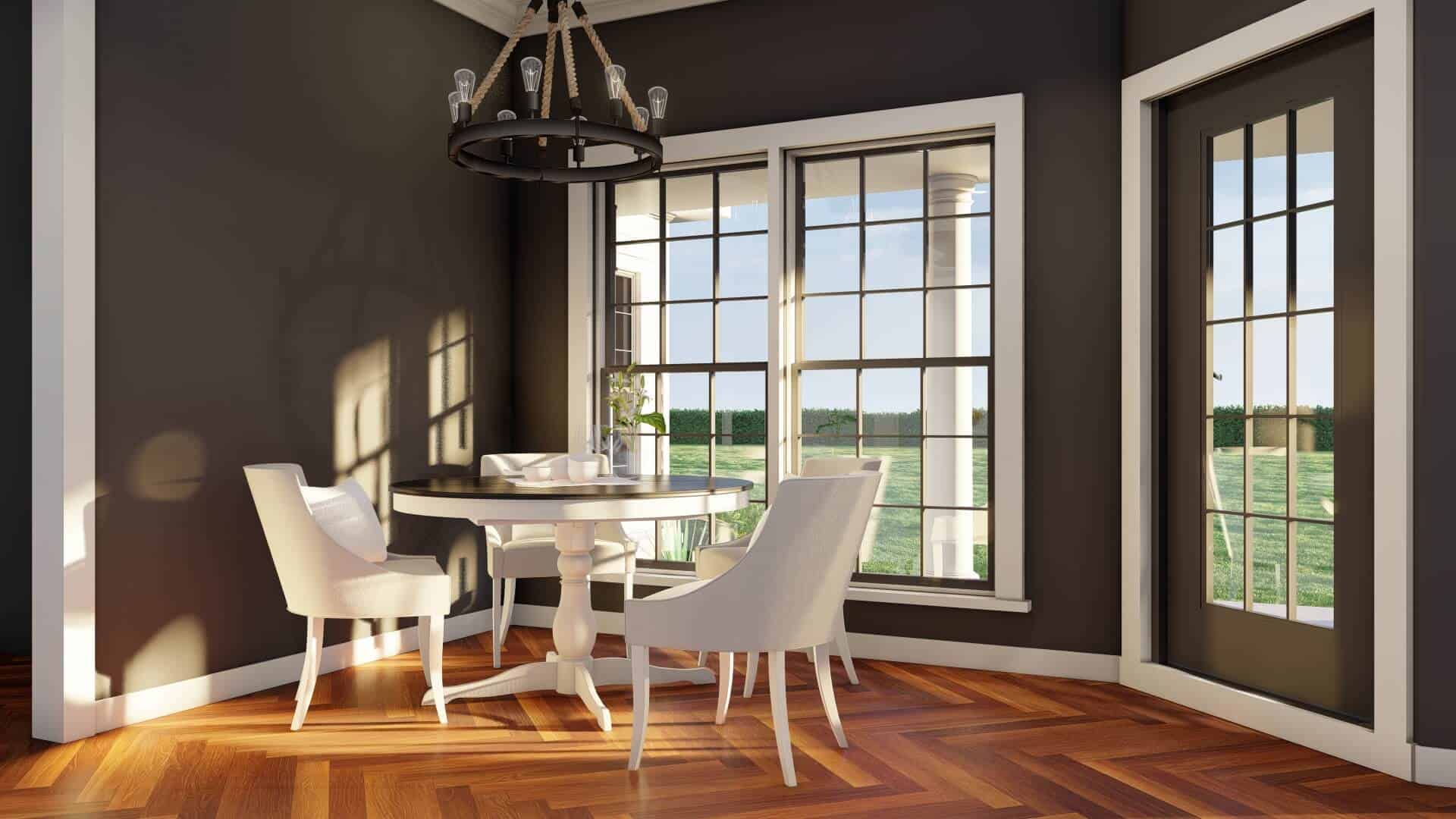 Kitchen: Breakfast Nook of this 4-Bedroom,2373 Sq Ft Plan -153-1224