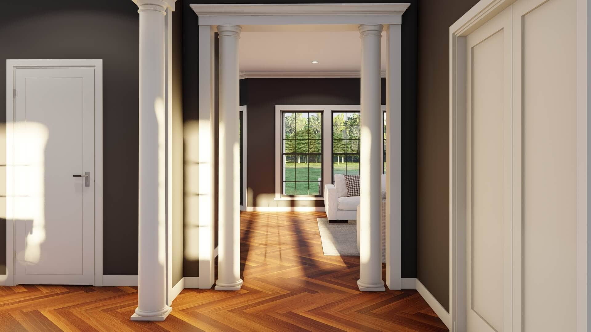 Entry Hall: Foyer of this 4-Bedroom,2373 Sq Ft Plan -153-1224