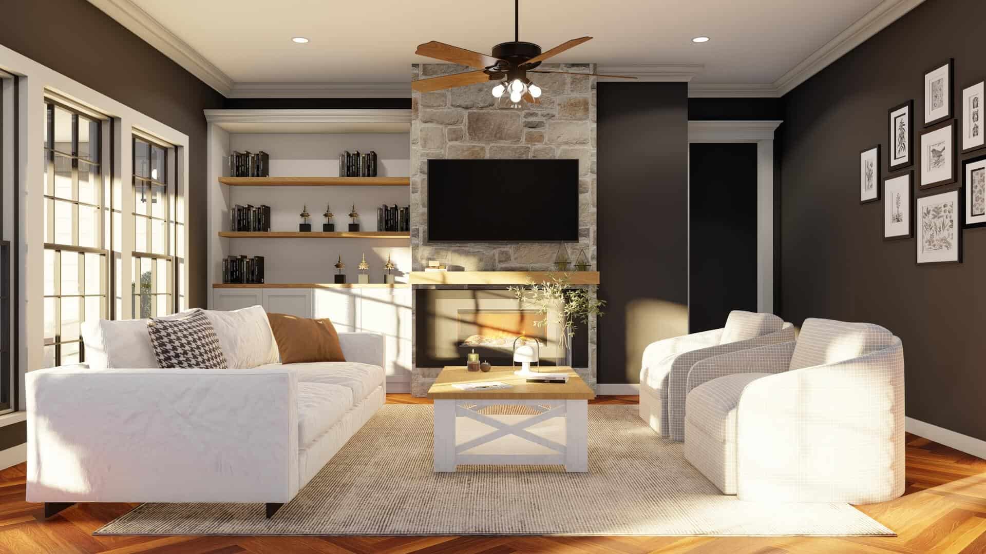 Great Room of this 4-Bedroom,2373 Sq Ft Plan -153-1224