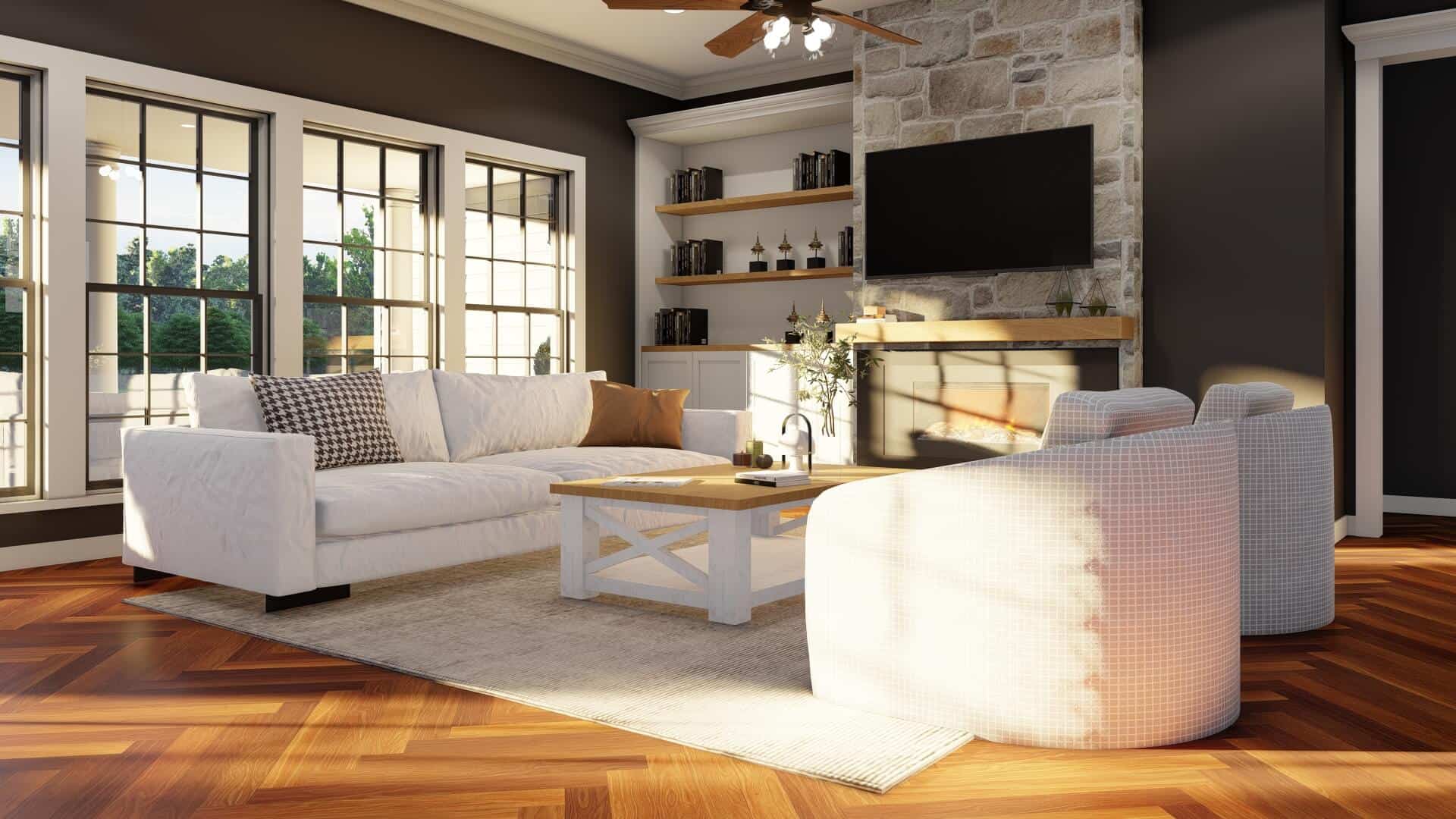 Great Room of this 4-Bedroom,2373 Sq Ft Plan -153-1224