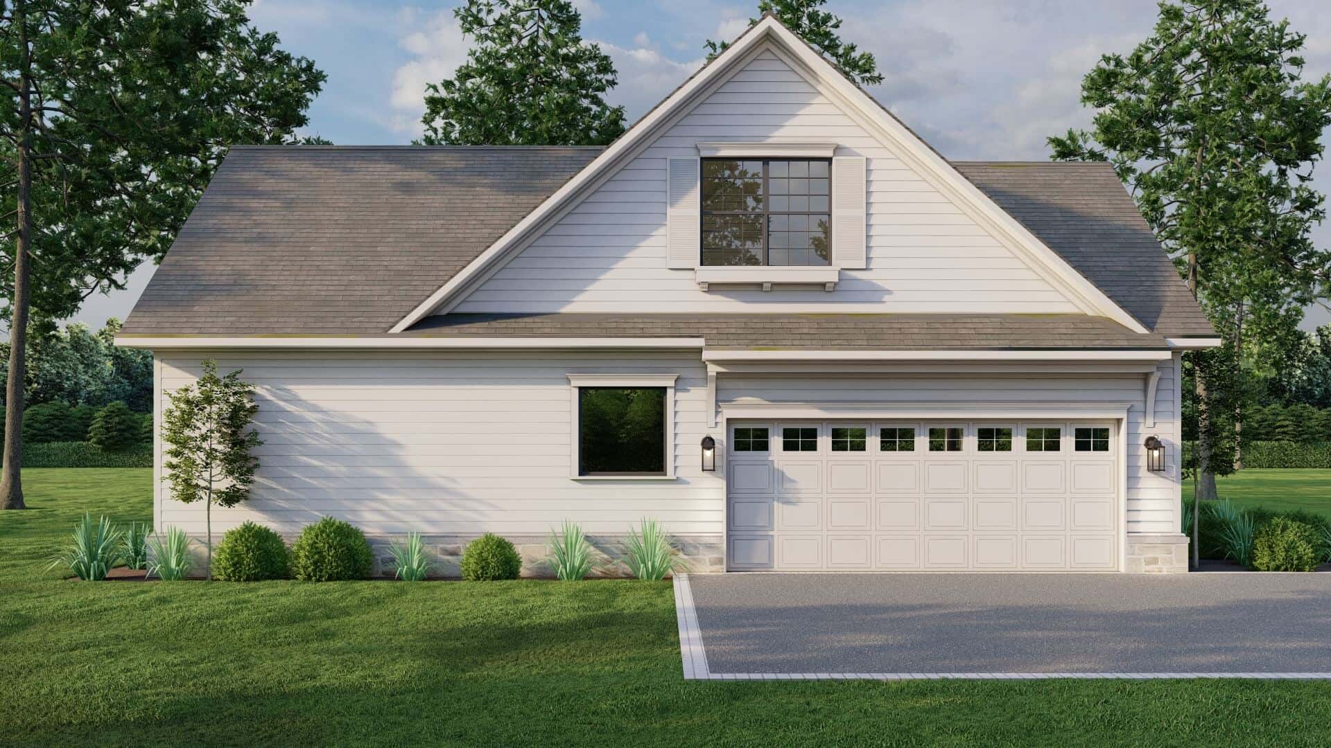 Left Side View of this 4-Bedroom,2373 Sq Ft Plan -153-1224