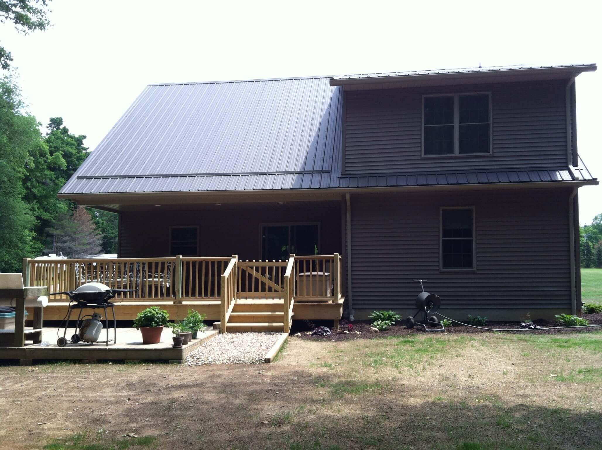 Rear View of this 3-Bedroom,1374 Sq Ft Plan -1374
