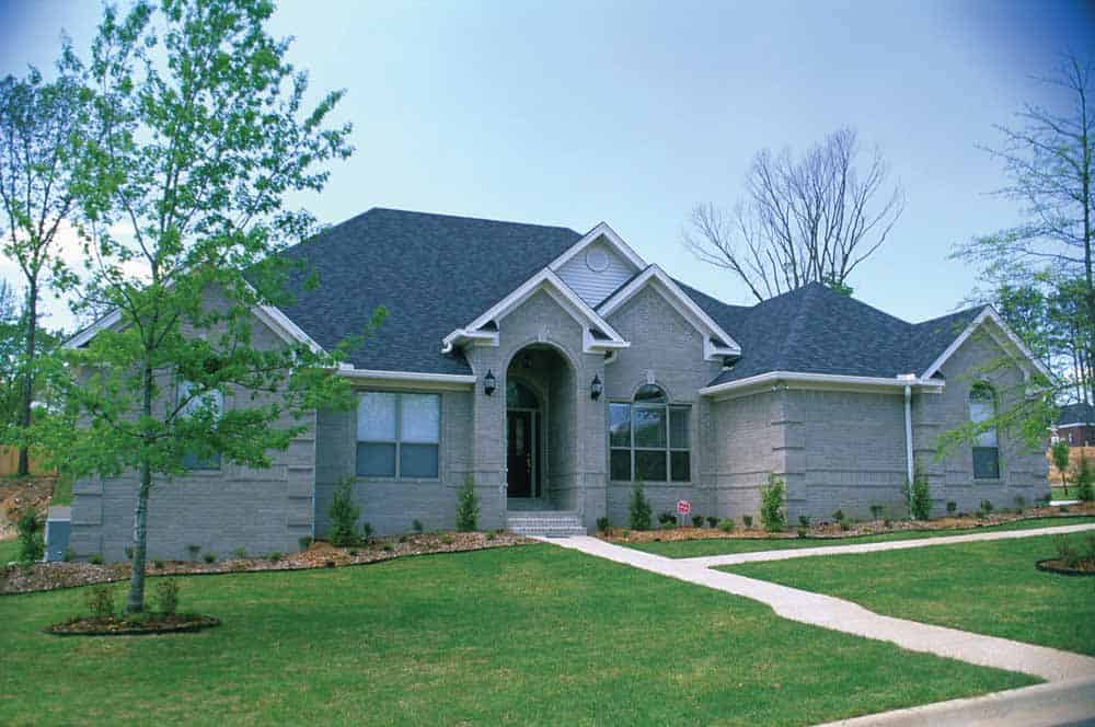 Front View of this 4-Bedroom,2554 Sq Ft Plan -153-1255