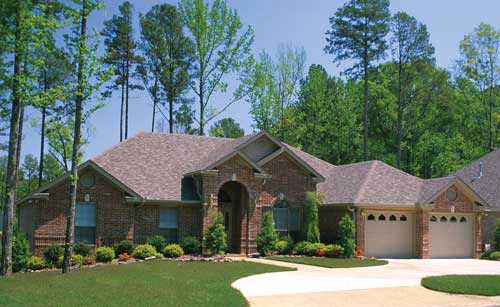Front View of this 4-Bedroom,2554 Sq Ft Plan -153-1255