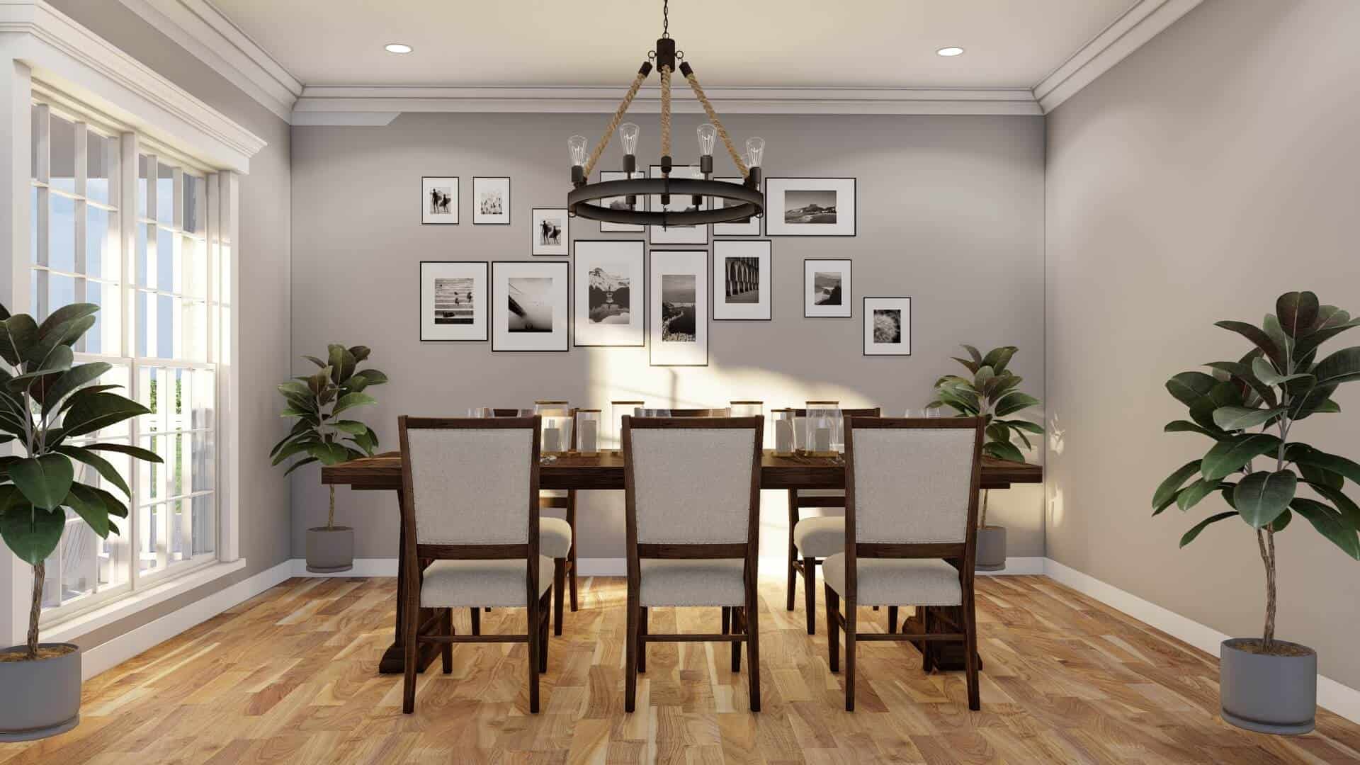Dining Room of this 3-Bedroom,2146 Sq Ft Plan -153-1305