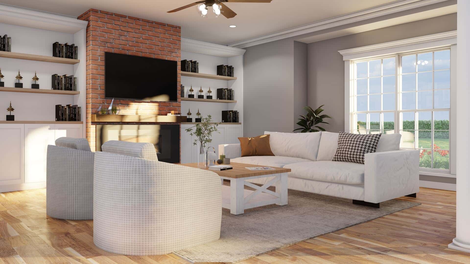 Great Room of this 3-Bedroom,2146 Sq Ft Plan -153-1305