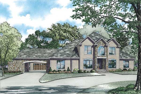 Main image for house plan # 3821