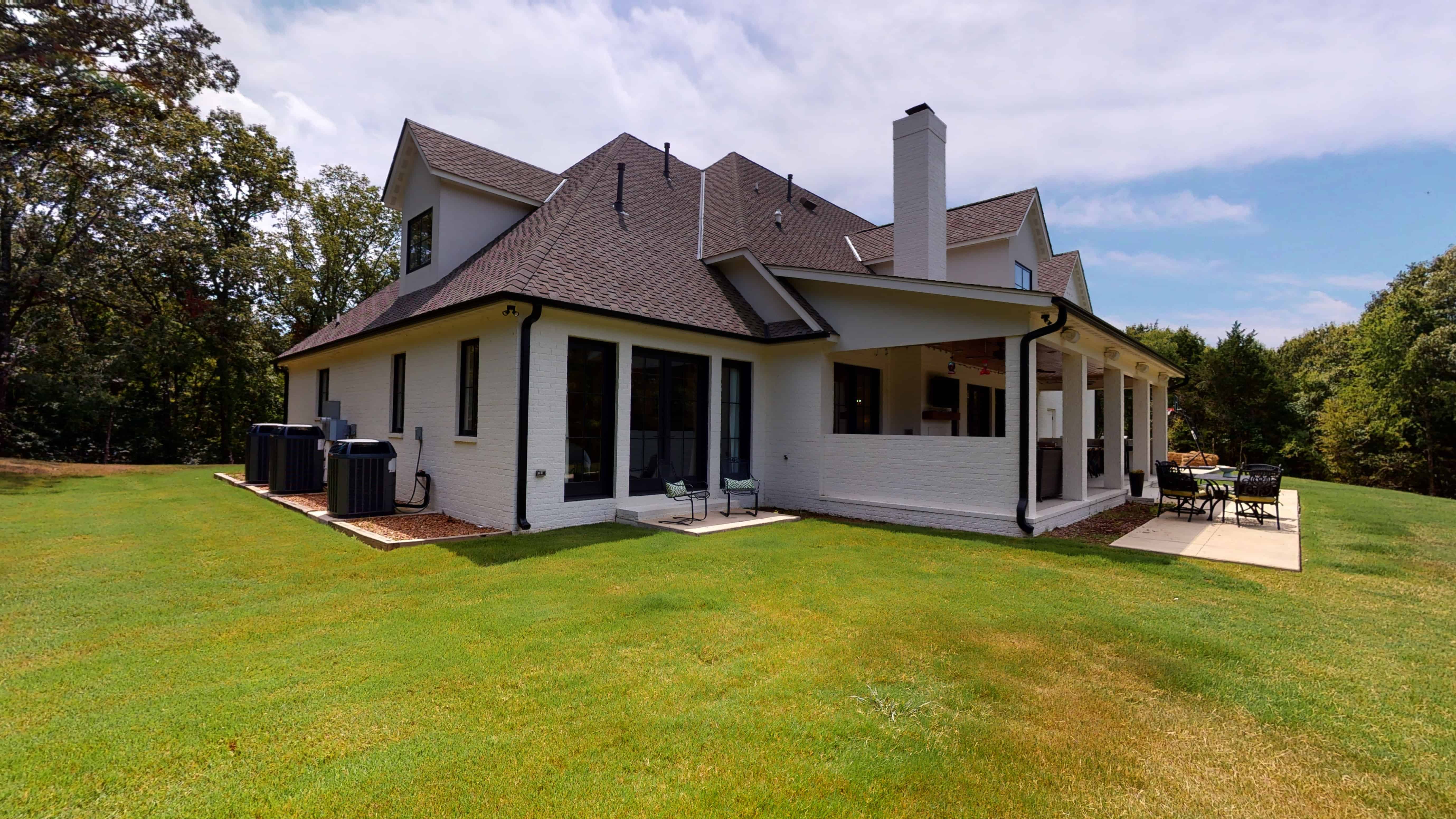 Rear View of this 4-Bedroom,4488 Sq Ft Plan -153-1365