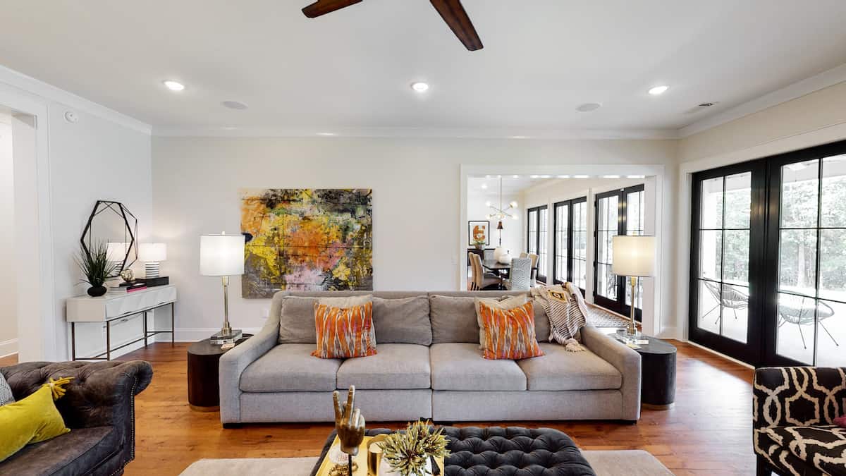 Great Room: Windows of this 4-Bedroom,4488 Sq Ft Plan -153-1365