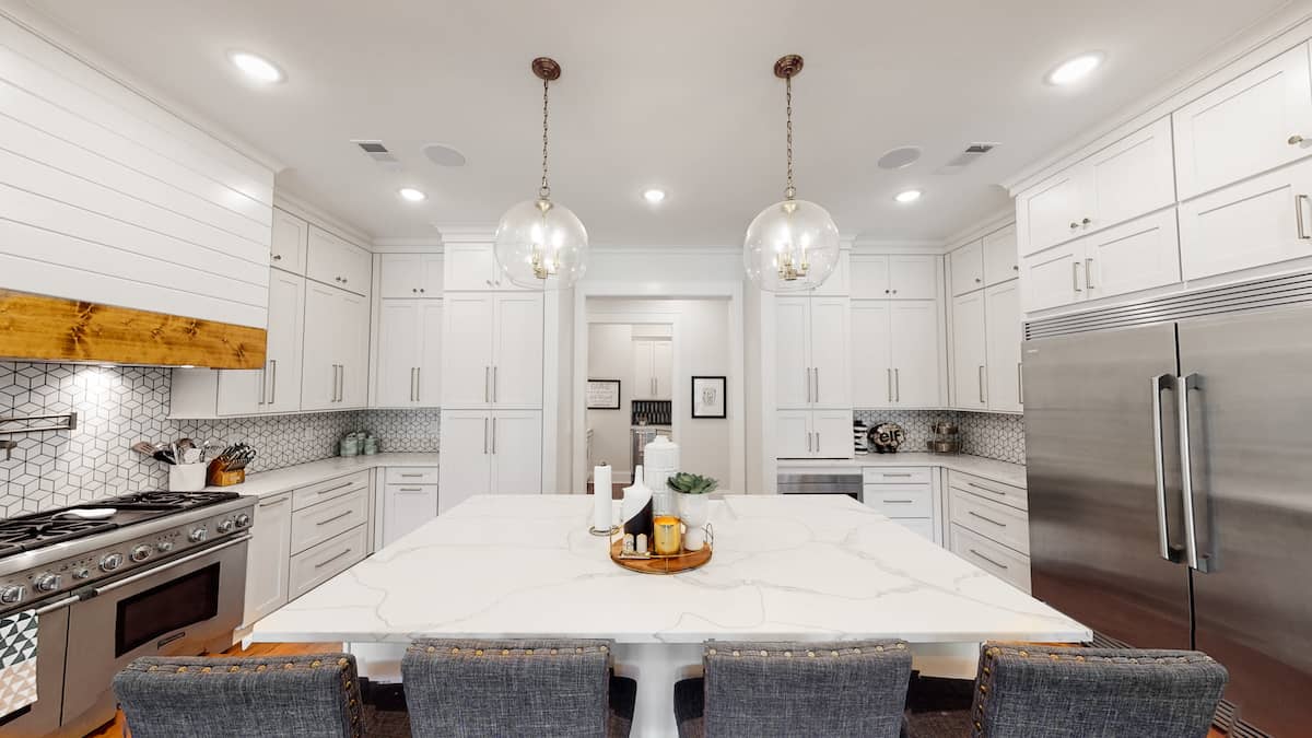 Kitchen: Breakfast Bar of this 4-Bedroom,4488 Sq Ft Plan -153-1365