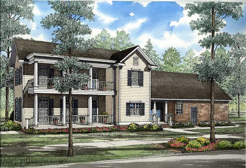 Main image for house plan # 3483