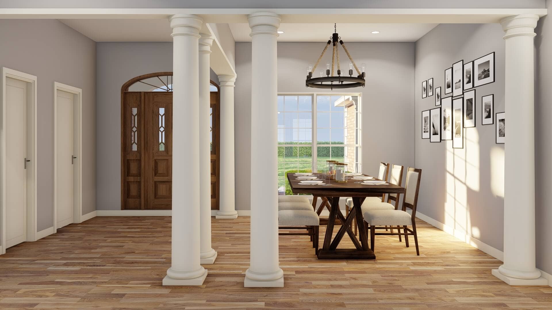 Dining Room of this 4-Bedroom,2405 Sq Ft Plan -153-1417