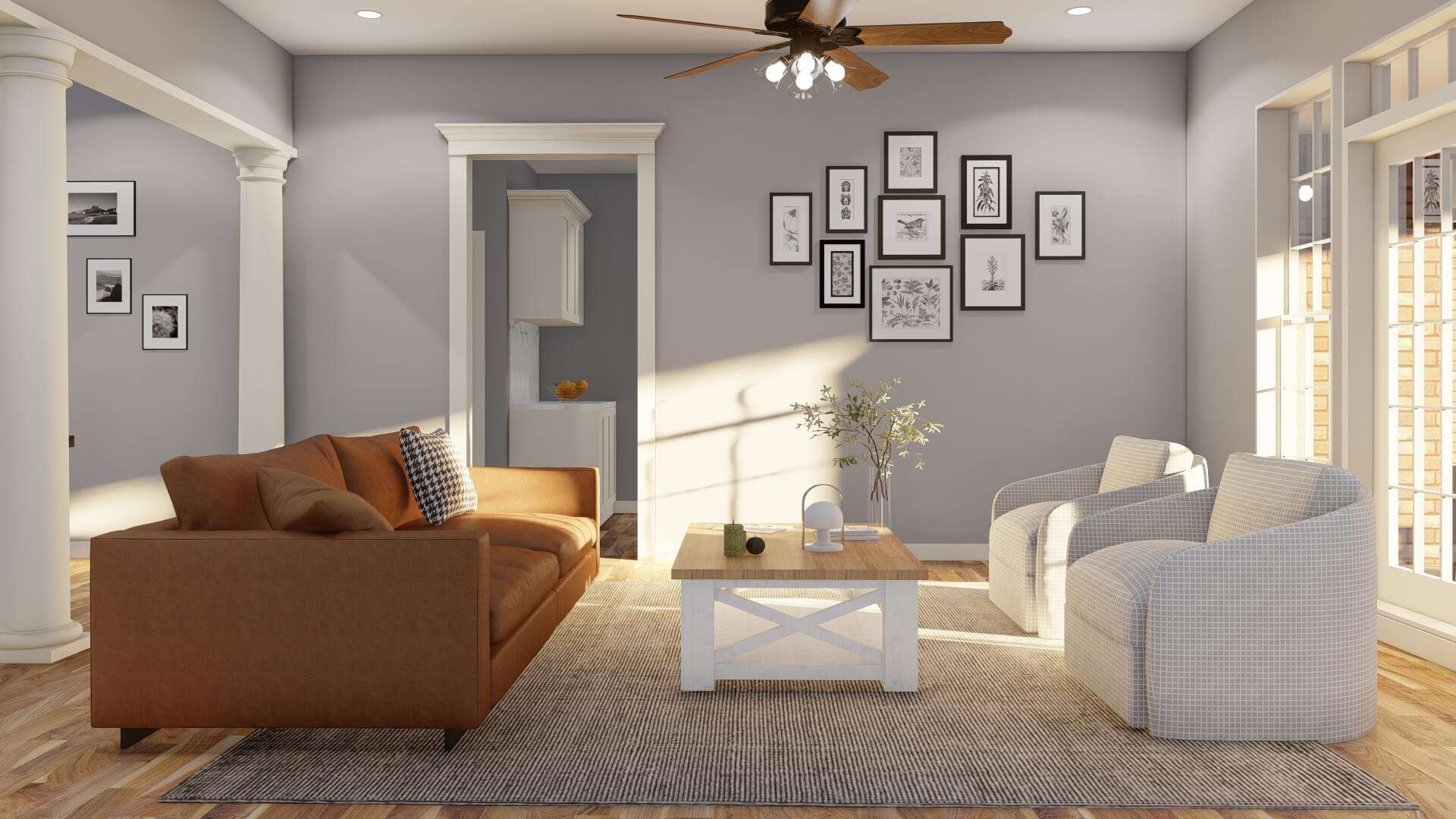 Great Room of this 4-Bedroom,2405 Sq Ft Plan -153-1417