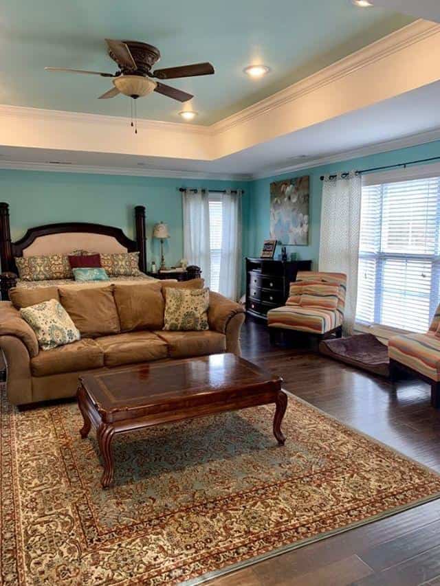 Master Bedroom of this 4-Bedroom,3052 Sq Ft Plan -153-1428