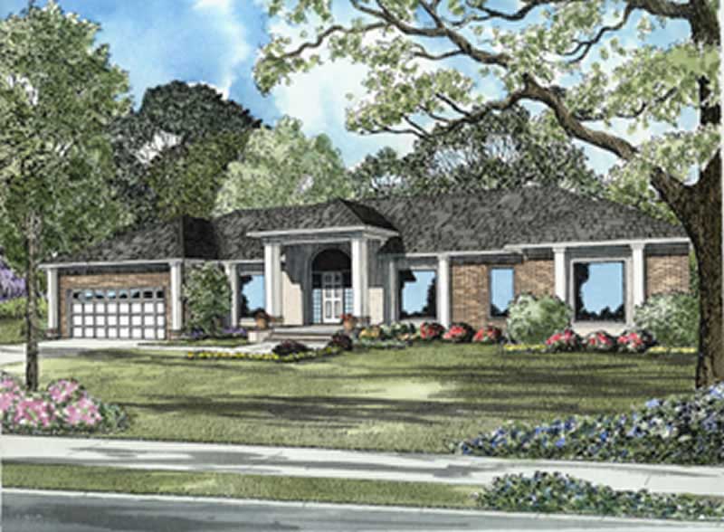 Coastal home (ThePlanCollection: Plan #153-1441)