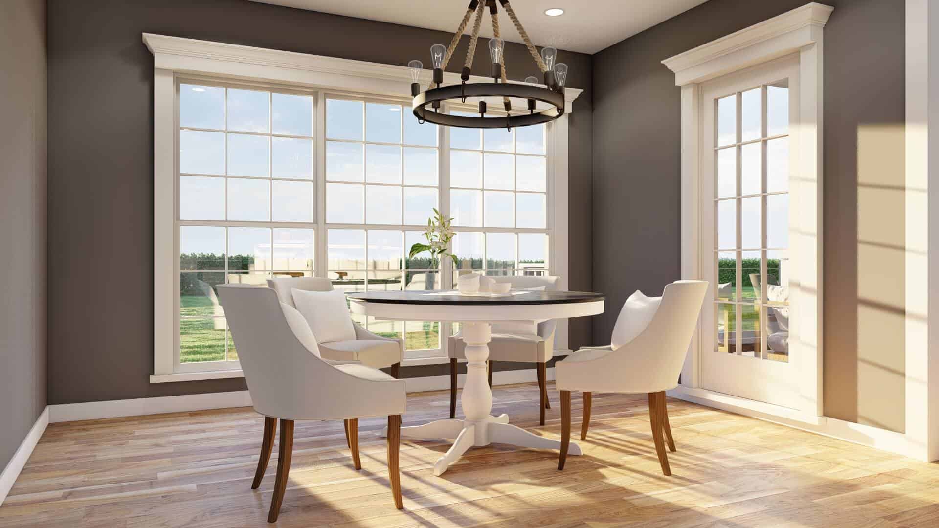 Kitchen: Breakfast Nook of this 4-Bedroom,2920 Sq Ft Plan -153-1442