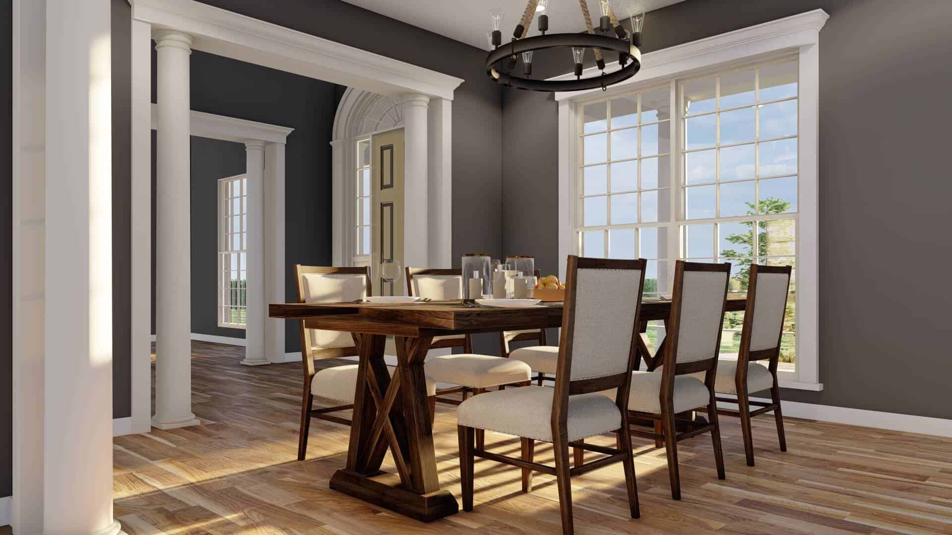 Dining Room of this 4-Bedroom,2920 Sq Ft Plan -153-1442