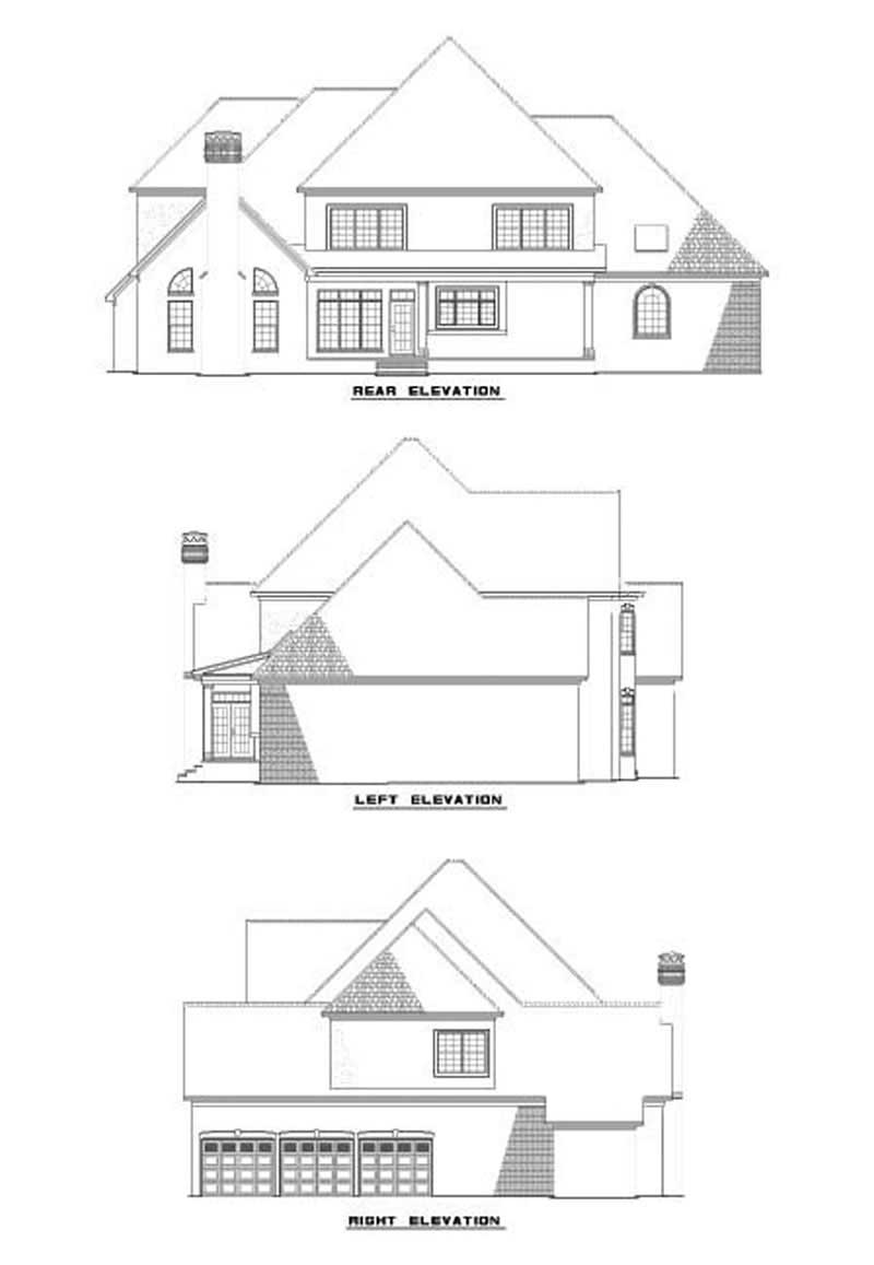  of this 5-Bedroom, 4461 Sq Ft Plan - 153-1488