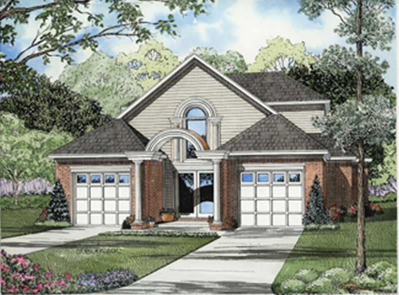 Contemporary home (ThePlanCollection: Plan #153-1512)