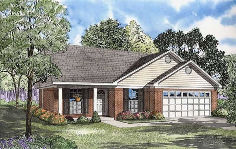 Main image for house plan # 7865