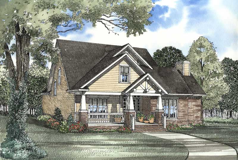 Front View of this 3-Bedroom,2146 Sq Ft Plan -153-1572