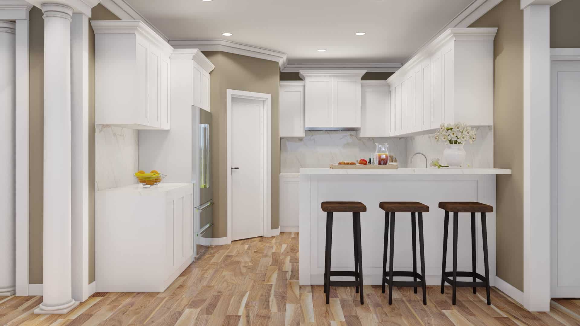 Kitchen of this 3-Bedroom,2146 Sq Ft Plan -153-1572