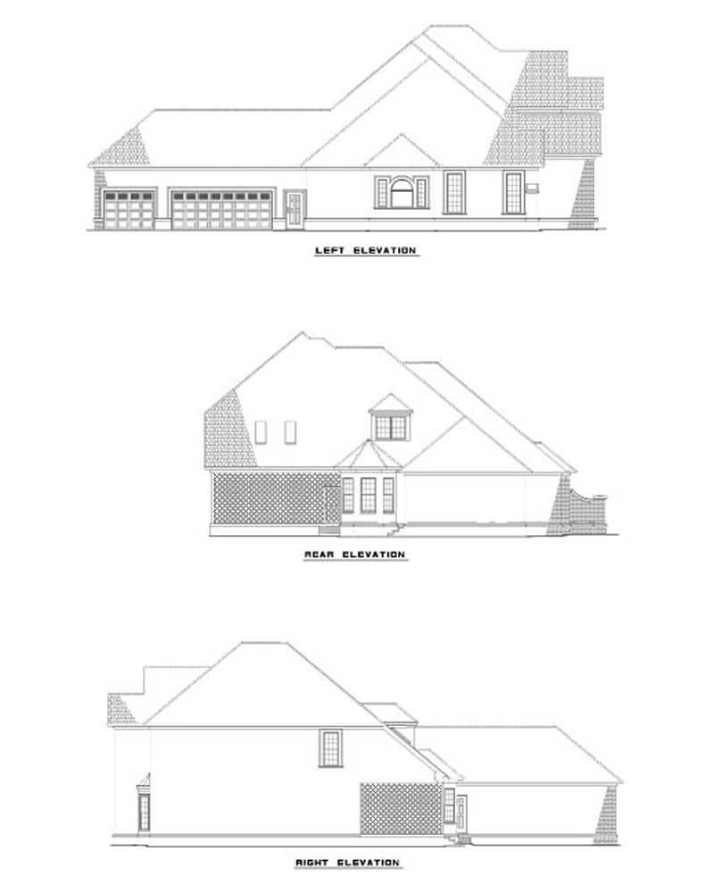  of this 5-Bedroom, 3692 Sq Ft Plan - 153-1618