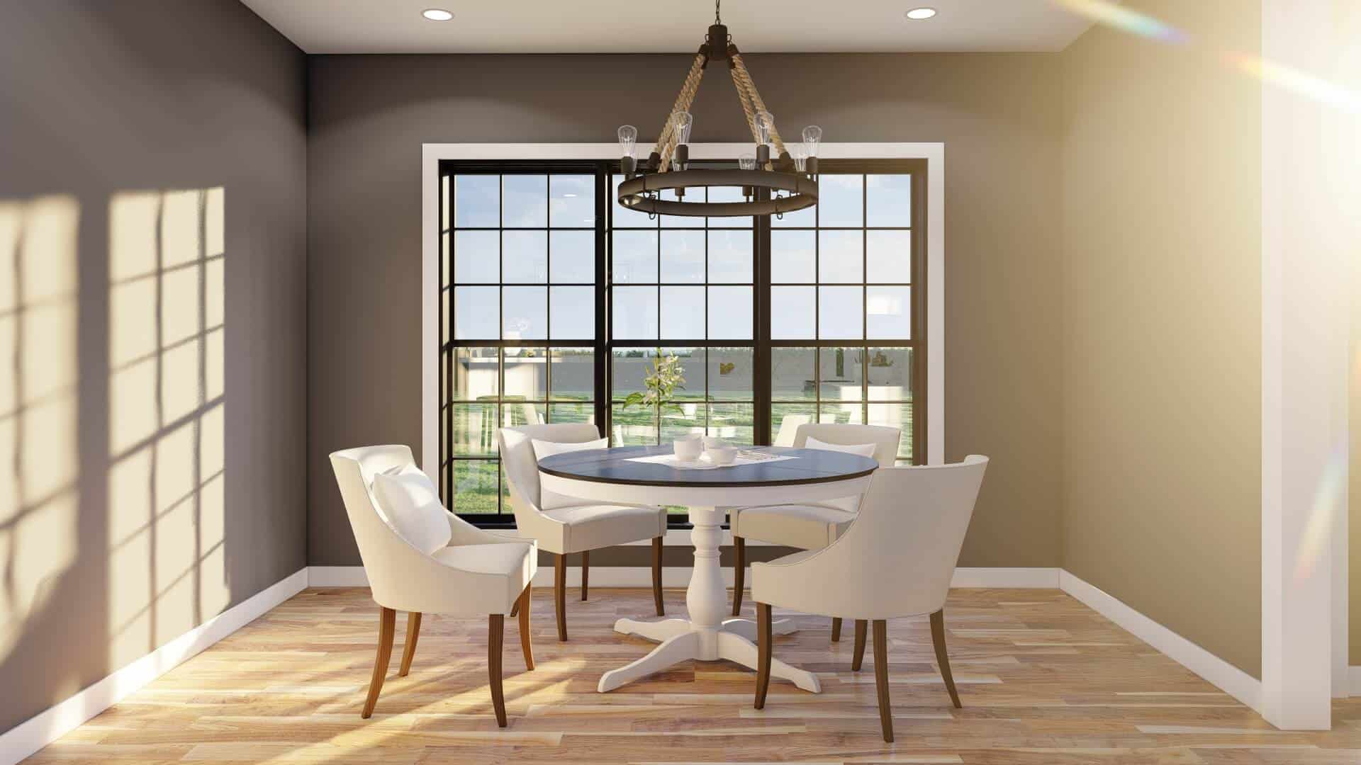 Kitchen: Breakfast Nook of this 4-Bedroom,1989 Sq Ft Plan -153-1645