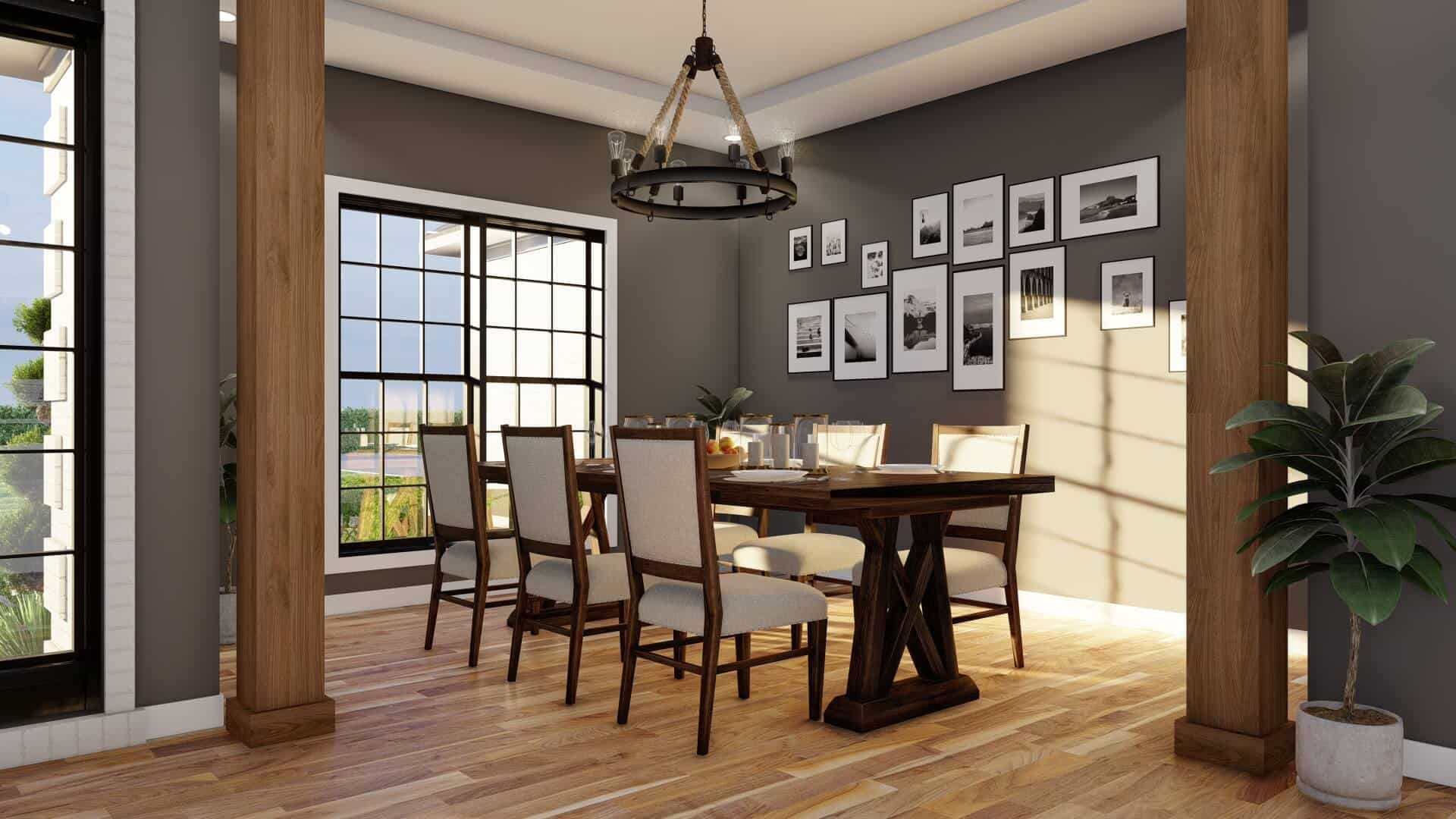 Dining Room of this 4-Bedroom,1989 Sq Ft Plan -153-1645