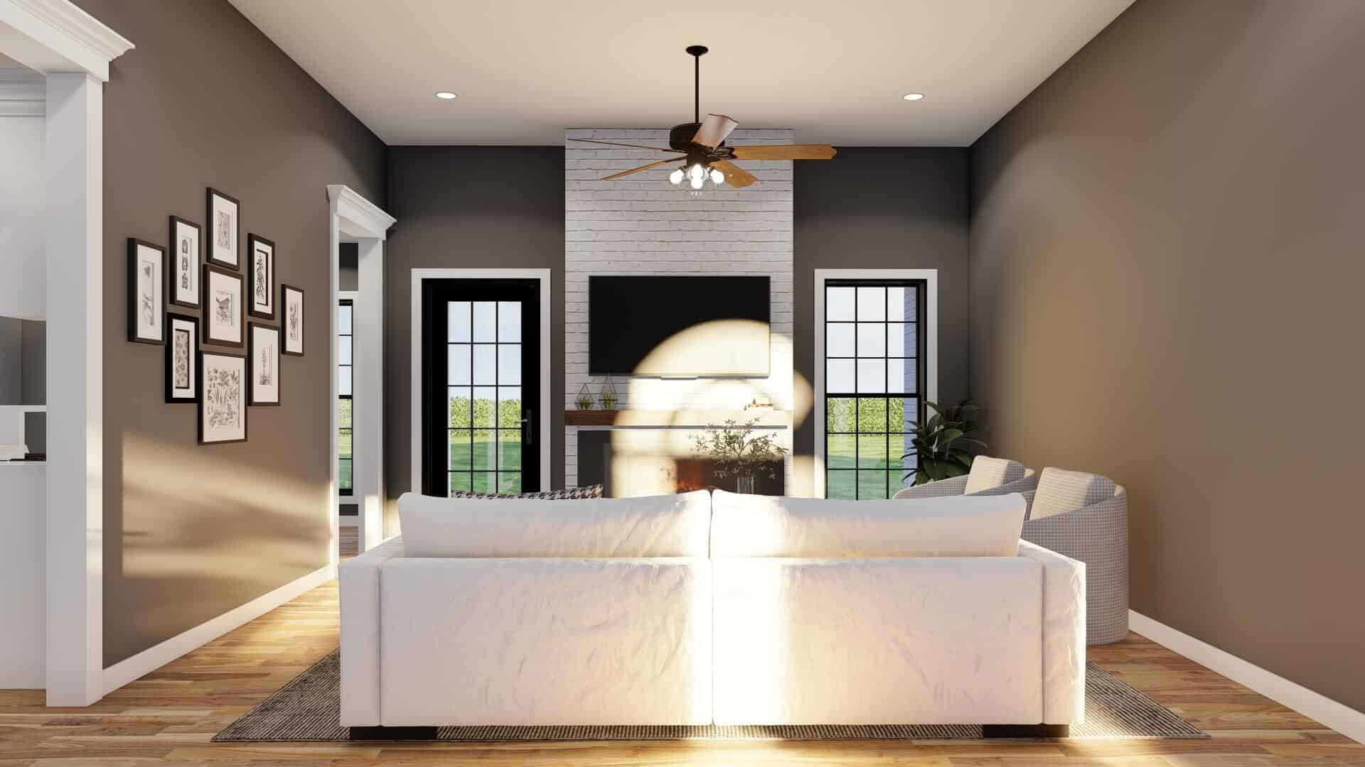 Great Room of this 4-Bedroom,1989 Sq Ft Plan -153-1645