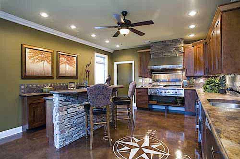 Kitchen of this 3-Bedroom,3593 Sq Ft Plan -153-1654