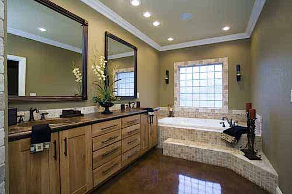 Master Bathroom of this 3-Bedroom,3593 Sq Ft Plan -153-1654