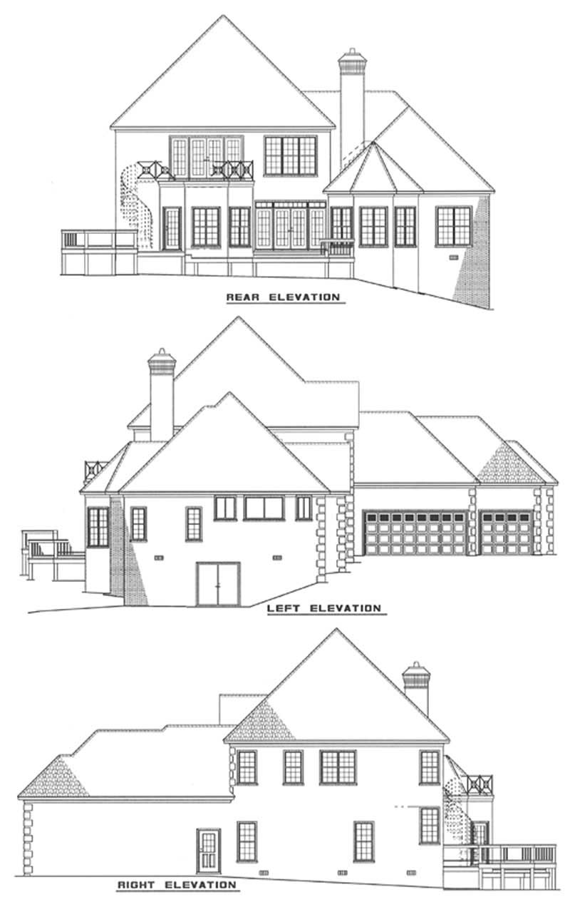 of this 5-Bedroom, 3437 Sq Ft Plan - 153-1655