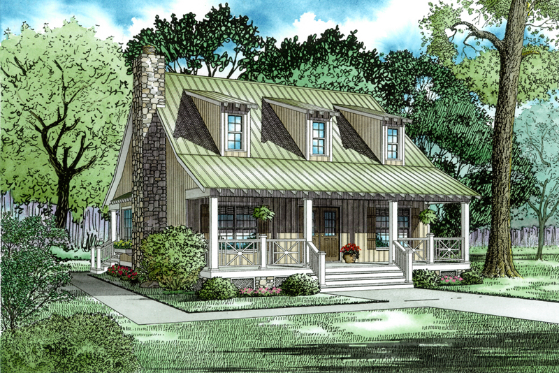 Main image for vacation house plan # 153-1656