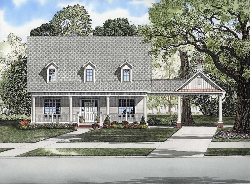 Main image for house plan # 8214