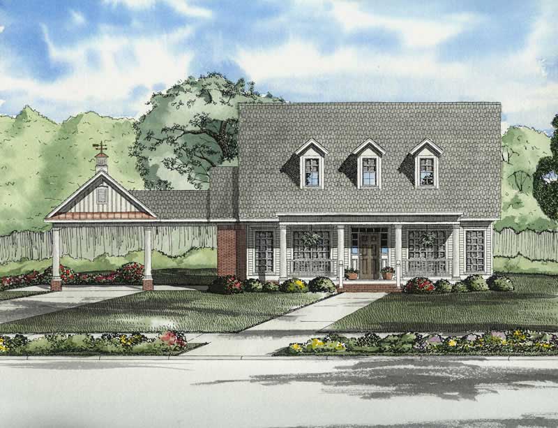 Main image for house plan # 8215