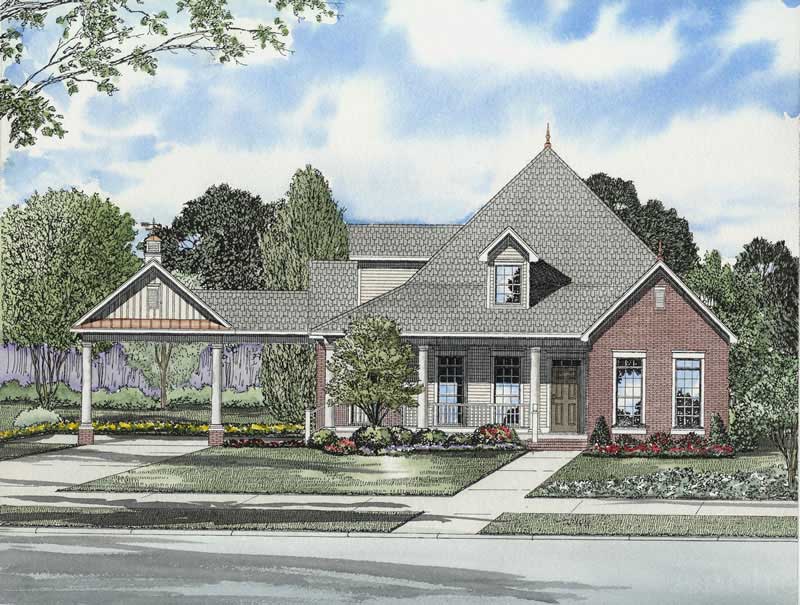 Main image for house plan # 8210