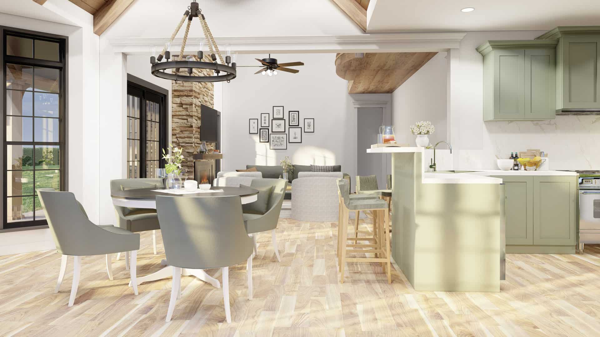 Kitchen of this 3-Bedroom,2363 Sq Ft Plan -153-1706