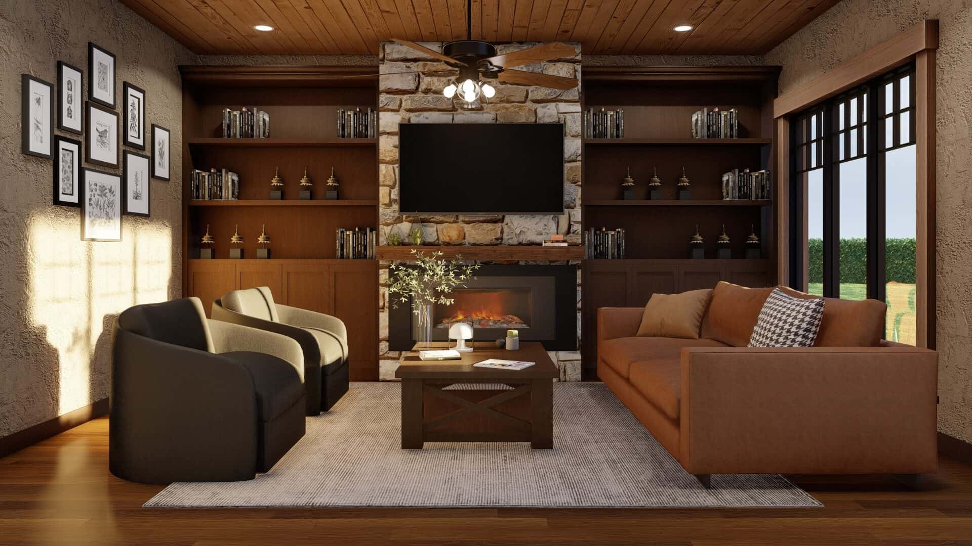 Great Room of this 3-Bedroom,1952 Sq Ft Plan -153-1720