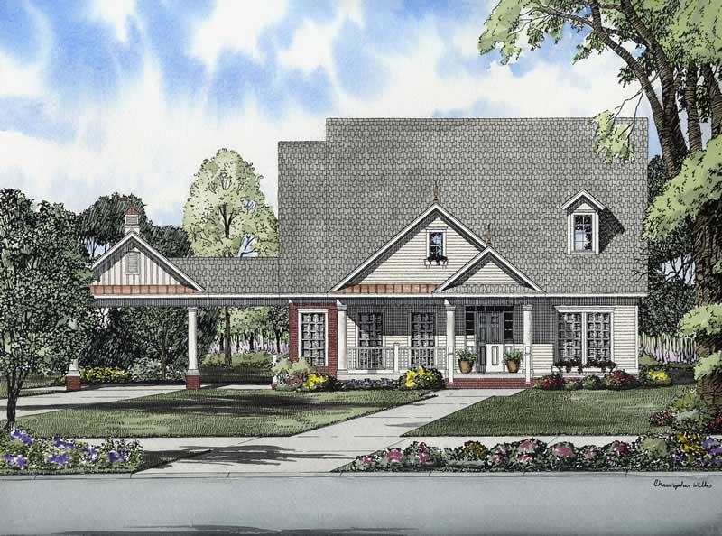 Main image for house plan # 8218
