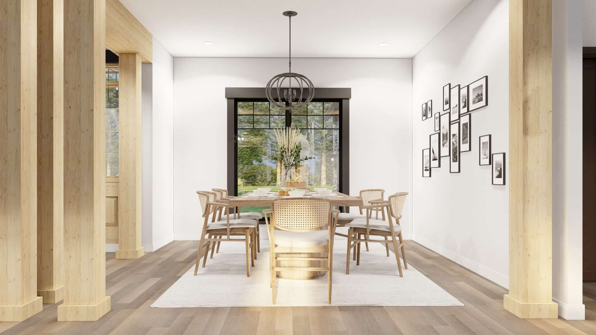 Dining Room of this 3-Bedroom,1874 Sq Ft Plan -153-1755
