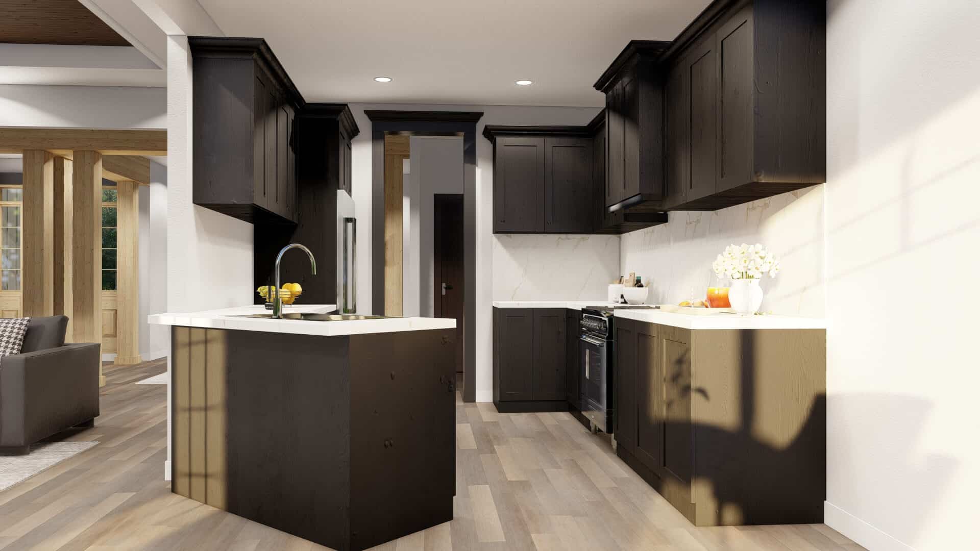 Kitchen of this 3-Bedroom,1874 Sq Ft Plan -153-1755