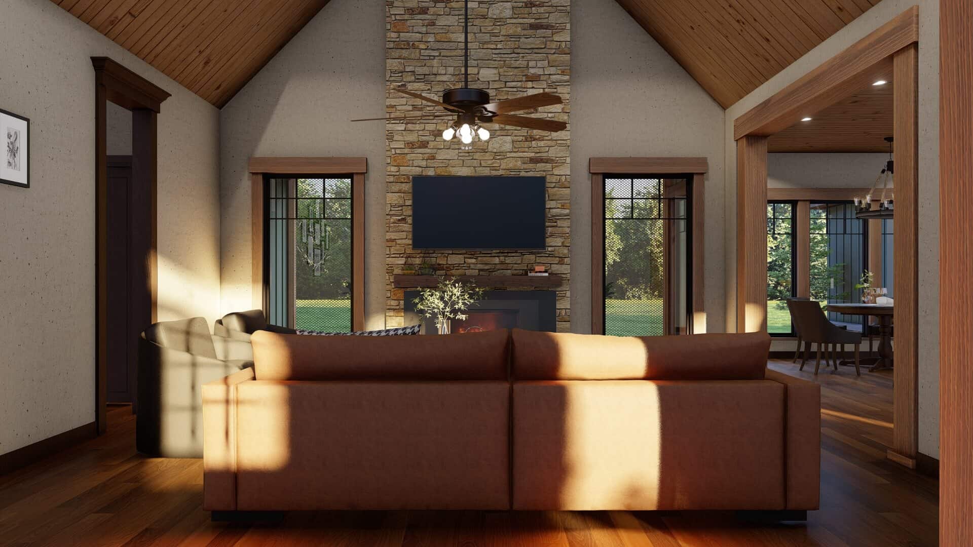Great Room of this 3-Bedroom,1982 Sq Ft Plan -153-1762