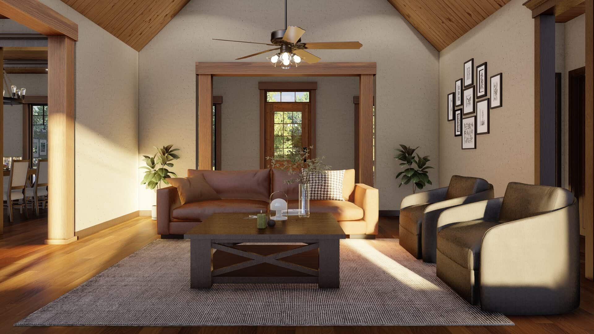 Great Room of this 3-Bedroom,1982 Sq Ft Plan -153-1762